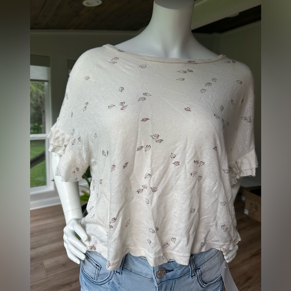 Anthropologie Size Small Ruffle Sleeves - Picture 5 of 5